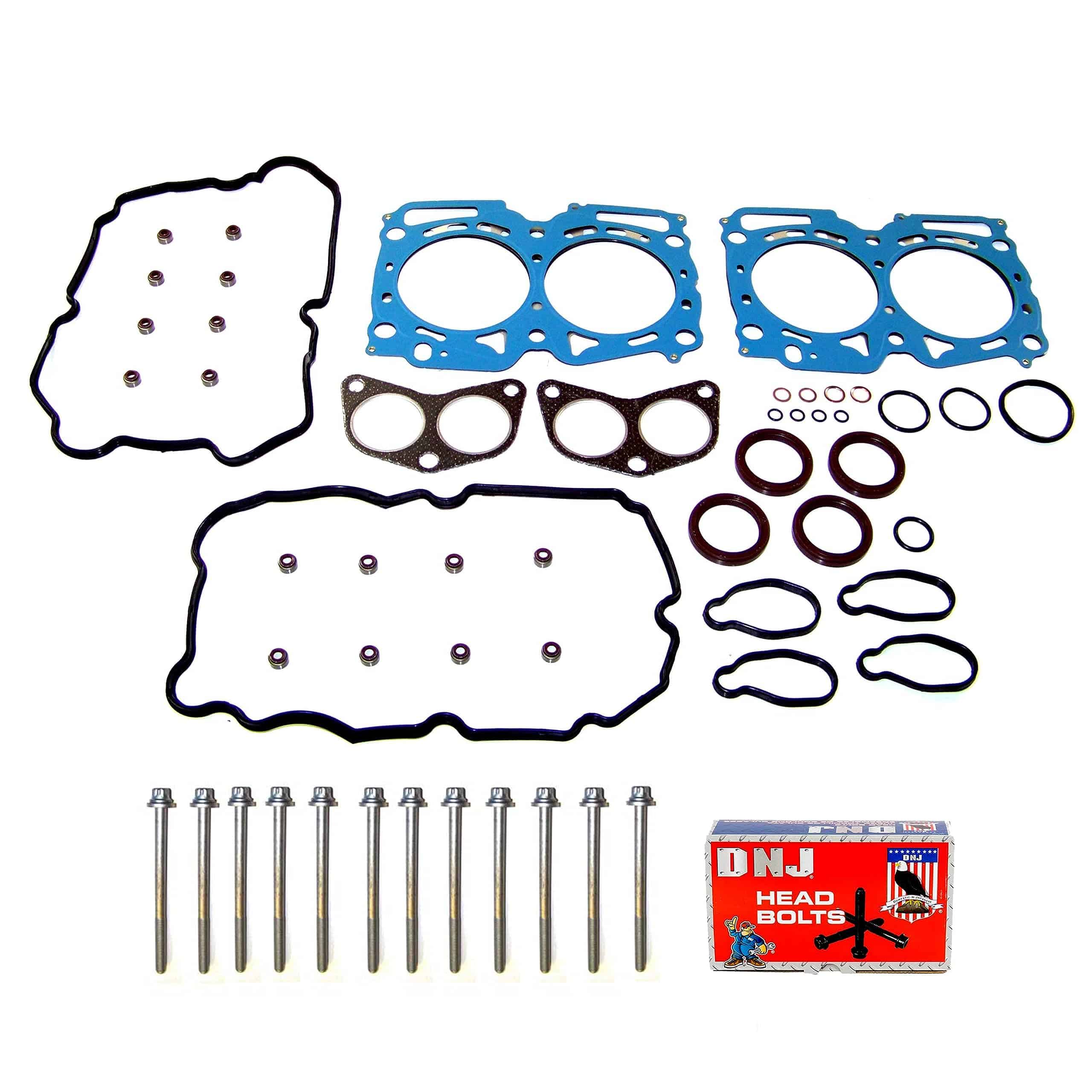 Juego de empaquetaduras de culata DNJ HGB725 con juego de