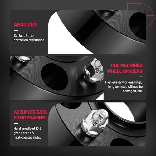 BDFHYK Separadores de Rueda 5x127mm, Separadores de Rueda - Imagen 9