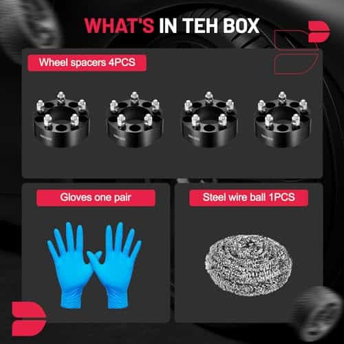 Espaciadores de rueda BDFHYK 5x114.3mm 2 pulgadas - Imagen 3