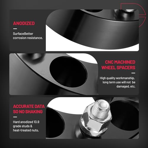 Espaciadores de rueda BDFHYK 5x114.3mm 2 pulgadas - Imagen 9