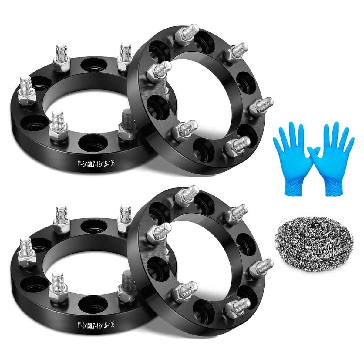 Espaciadores de Rueda BDFHYK 6x139.7mm de 1 pulgada -