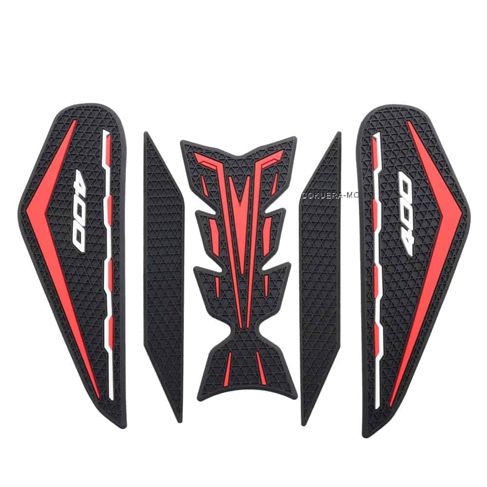 Protector de Tanque de Motocicleta para -Rojo