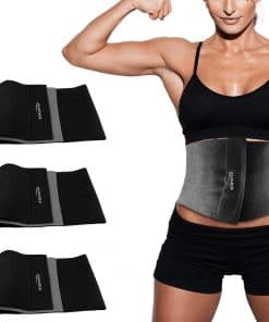 [Paquete de 3] Cinturón de Cintura para Mujeres y Hombres,