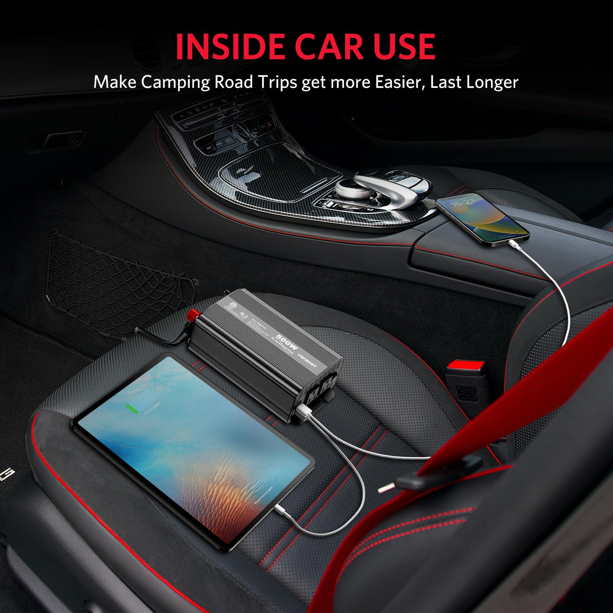 Inversor de Corriente de Onda Sinusoidal -Negro - Imagen 8