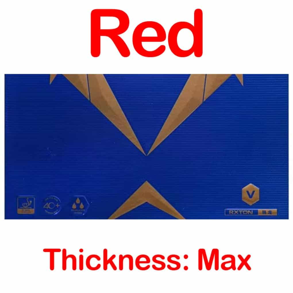 Goma de Tenis de Mesa Wang Hao Loki RXTON 5, Goma de Alta - Imagen 3