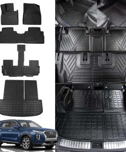 Tapetes de piso compatibles con Hyundai Palisade 2020-2025