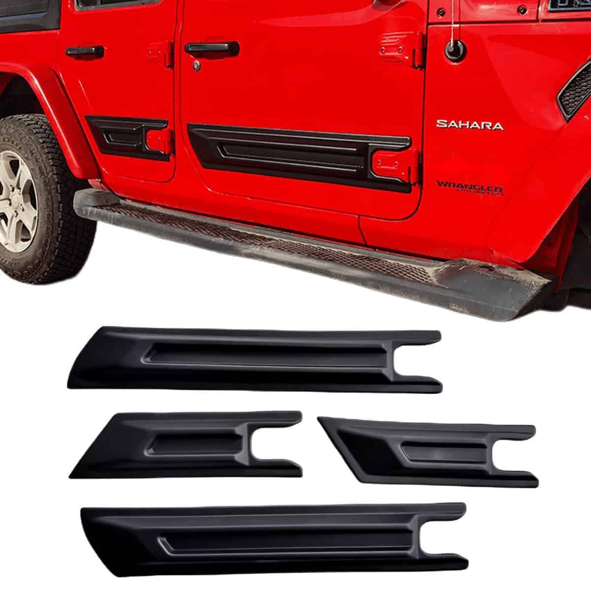 Molduras de Panel Lateral del Cuerpo WANGDUOYU Compatible