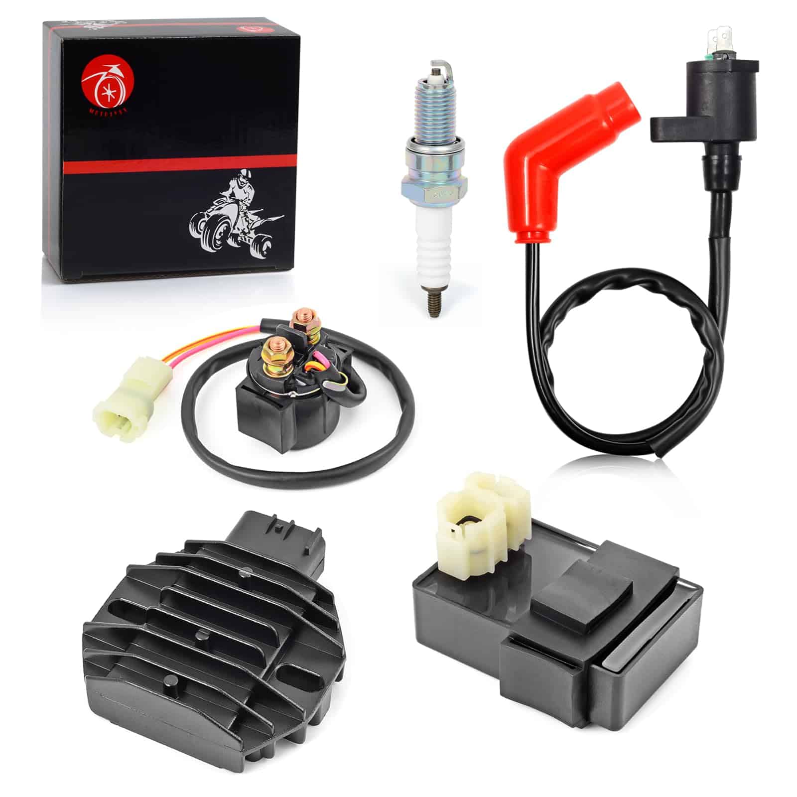 Kit de CDI Ignition Coil Voltage Regulator Rectificador