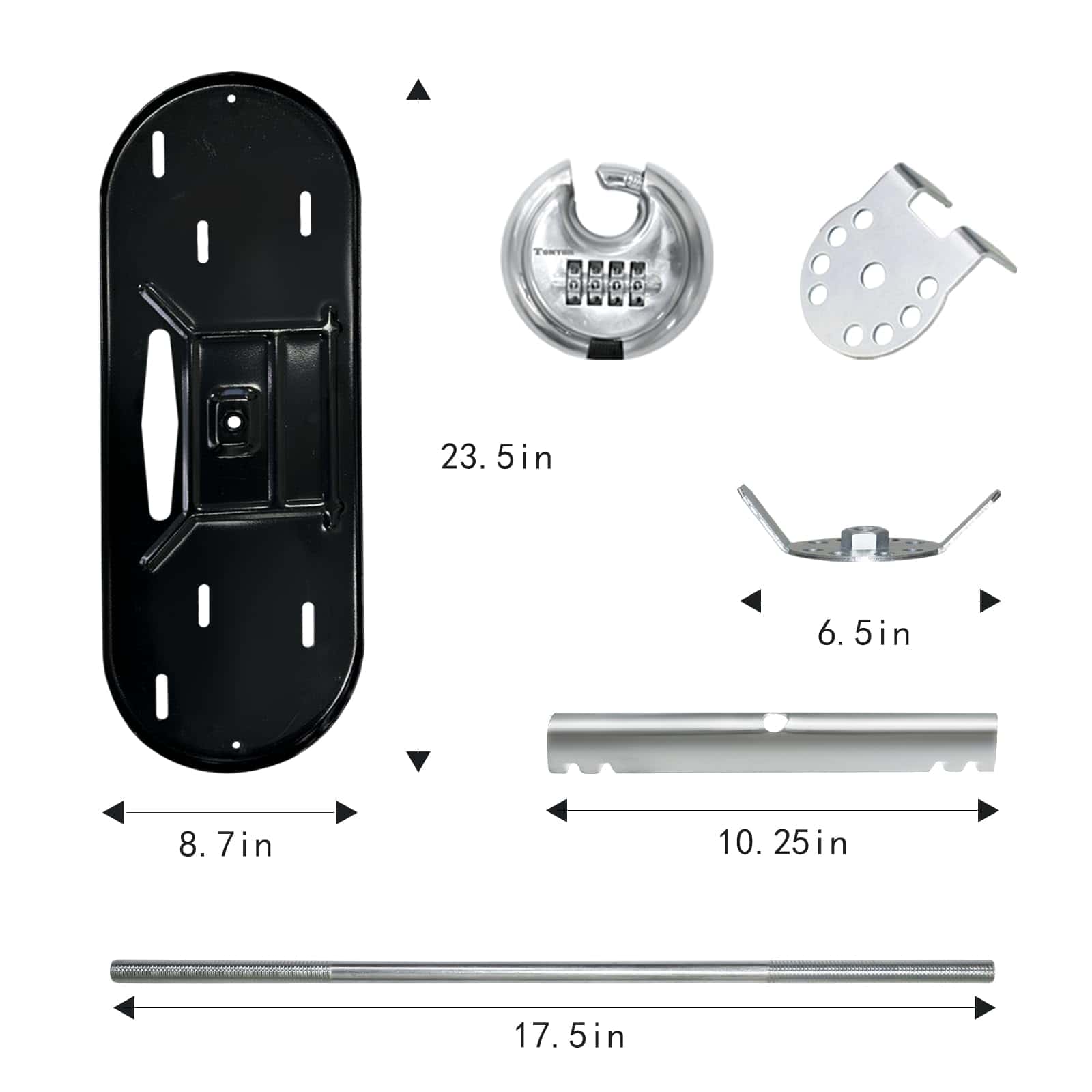 Soporte de Montaje de Doble Tanque de Propano para RV con - Imagen 6