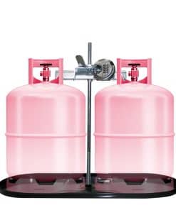 Soporte de Montaje de Doble Tanque de Propano para RV con