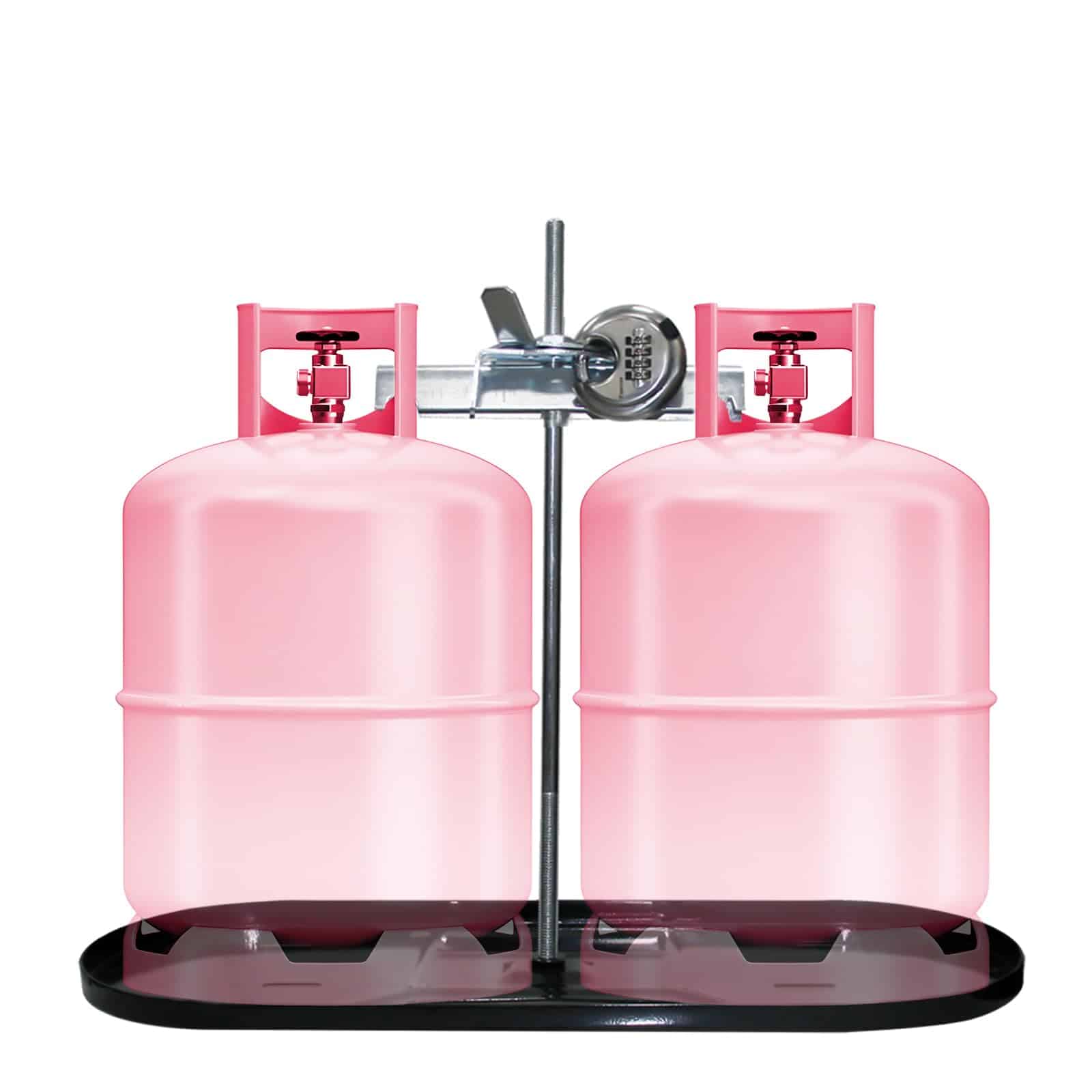 Soporte de Montaje de Doble Tanque de Propano para RV con