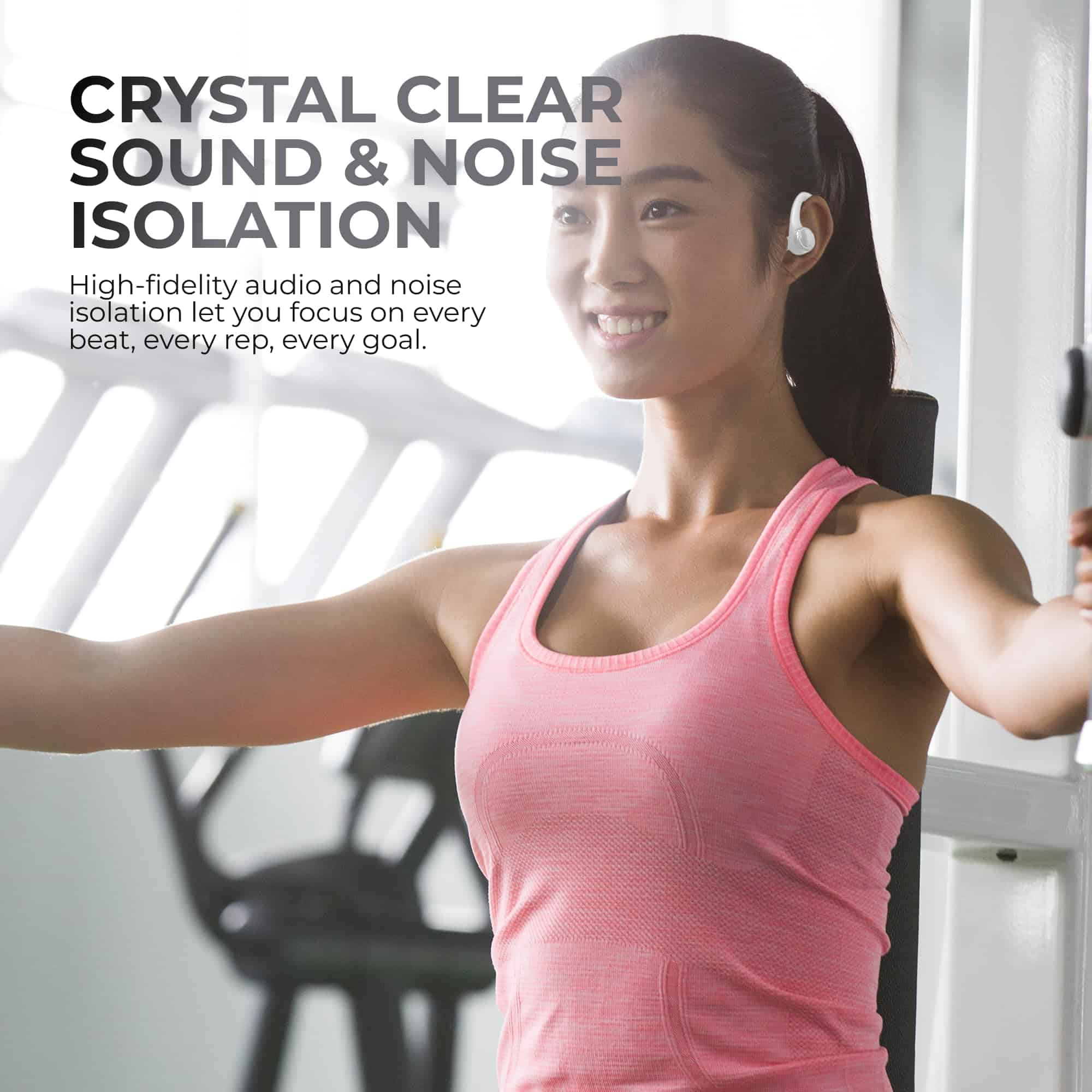 Audífonos Inalámbricos Bluetooth Coby | Ganchos y Tapones - Imagen 3