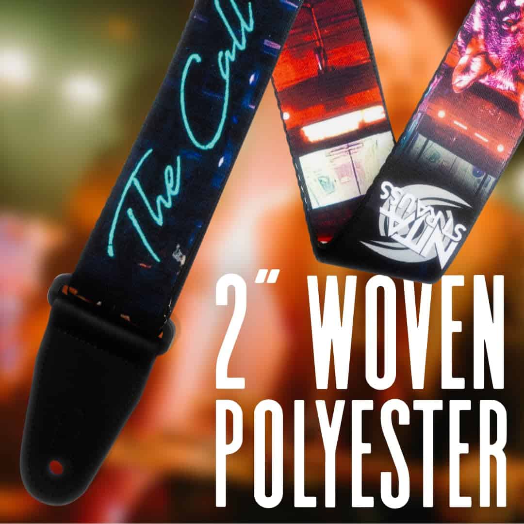 Correa para guitarra de poliéster de 2" de la serie de - Imagen 3