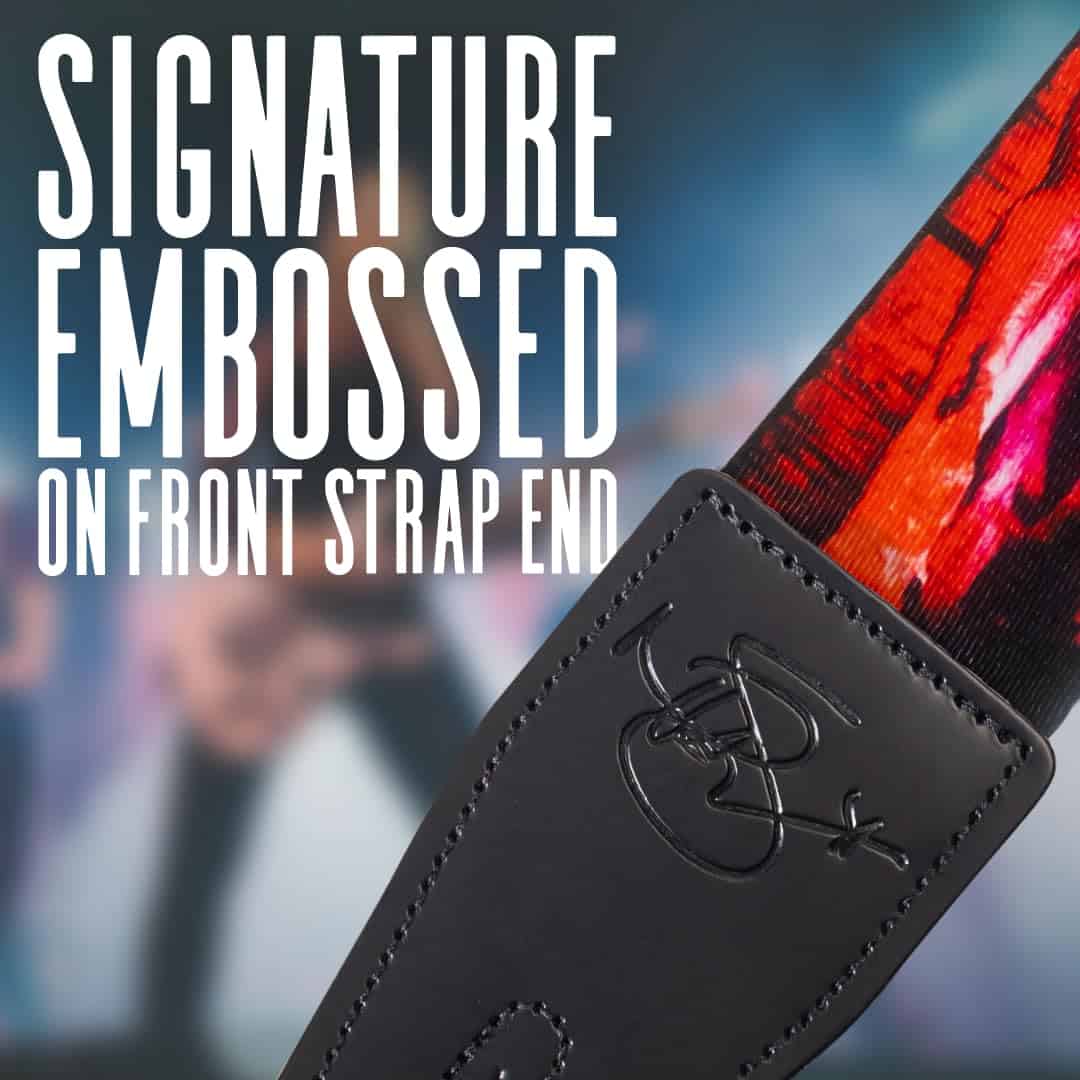 Correa para guitarra de poliéster de 2" de la serie de - Imagen 5