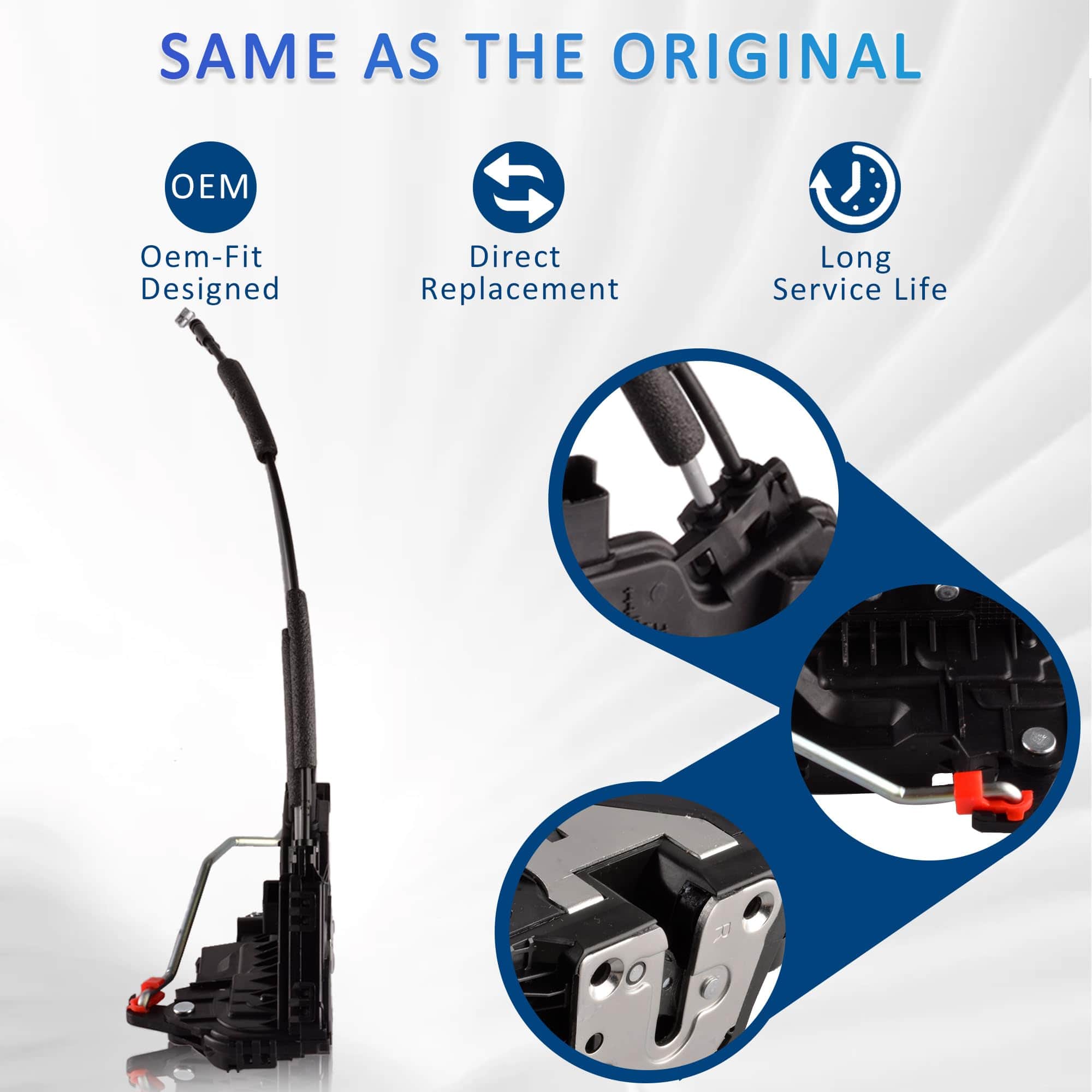 Ensamblaje del Actuador de Bloqueo de Puerta del Lado - Imagen 7