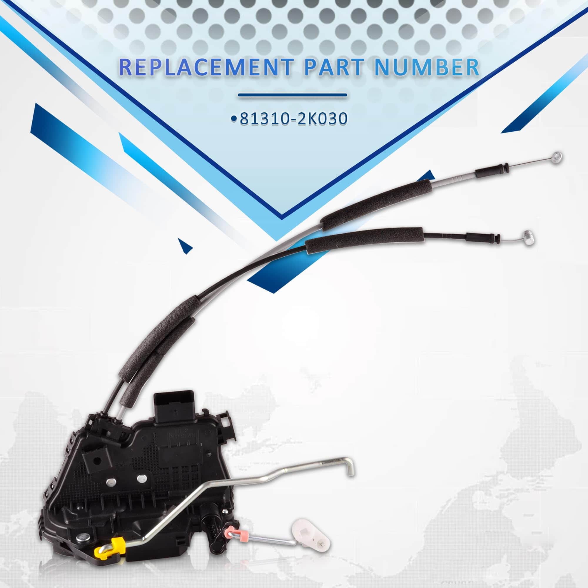 Predep Actuador de Bloqueo de Puerta Delantera Izquierda - Imagen 4