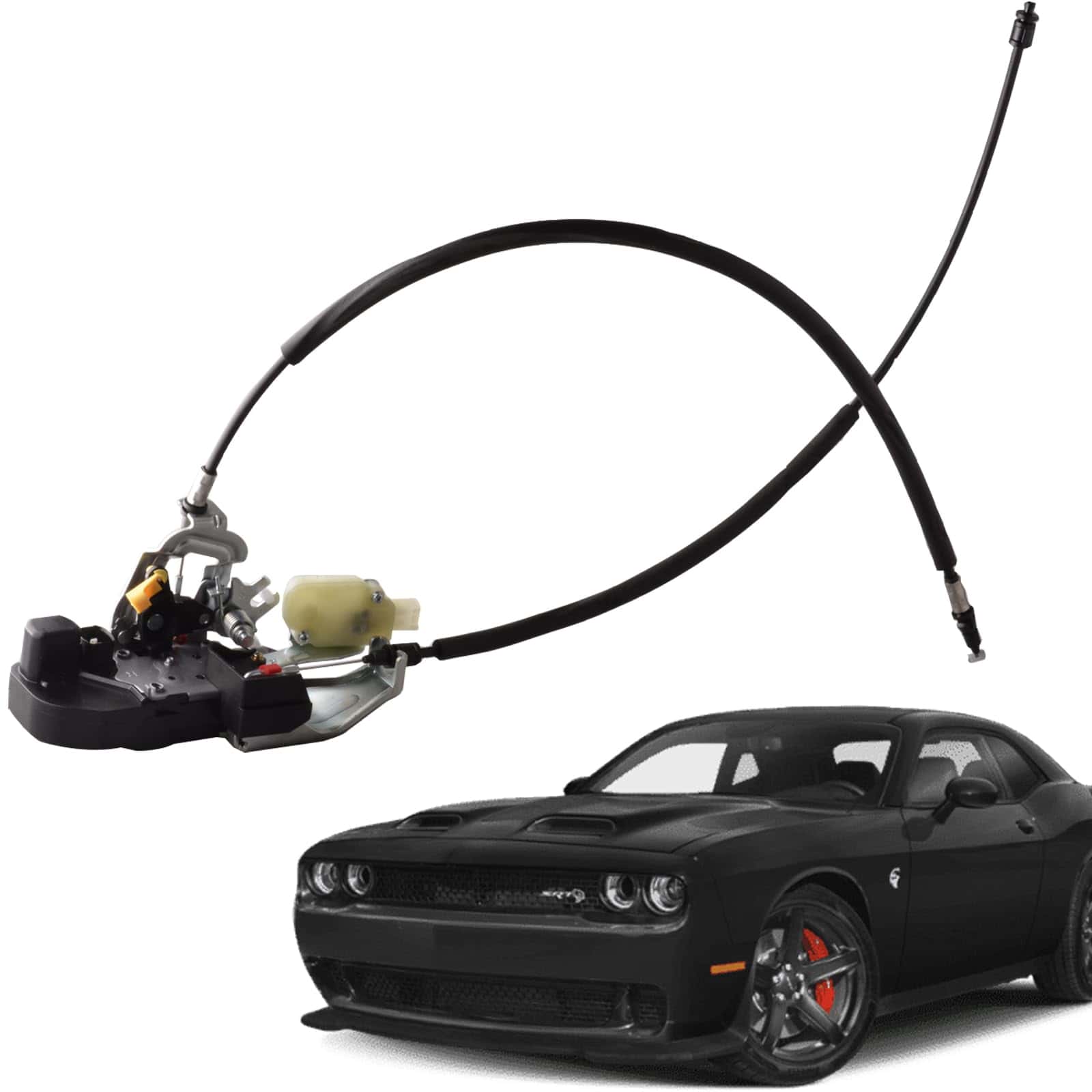 Cerradura de puerta delantera Unikpas compatible con Dodge