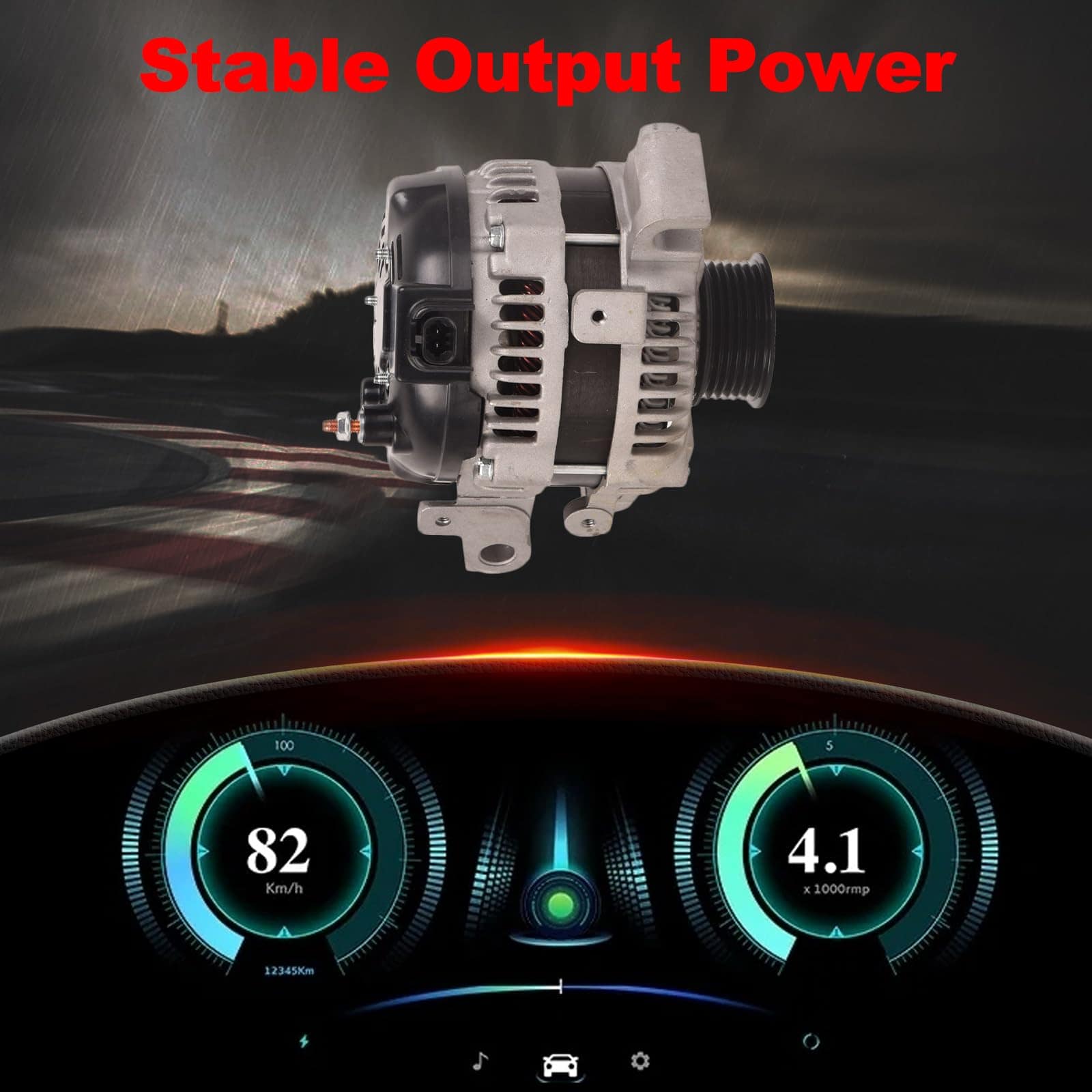 Alternador TOPAZ de 150 amperios de 12V para Cadillac STS - Imagen 8