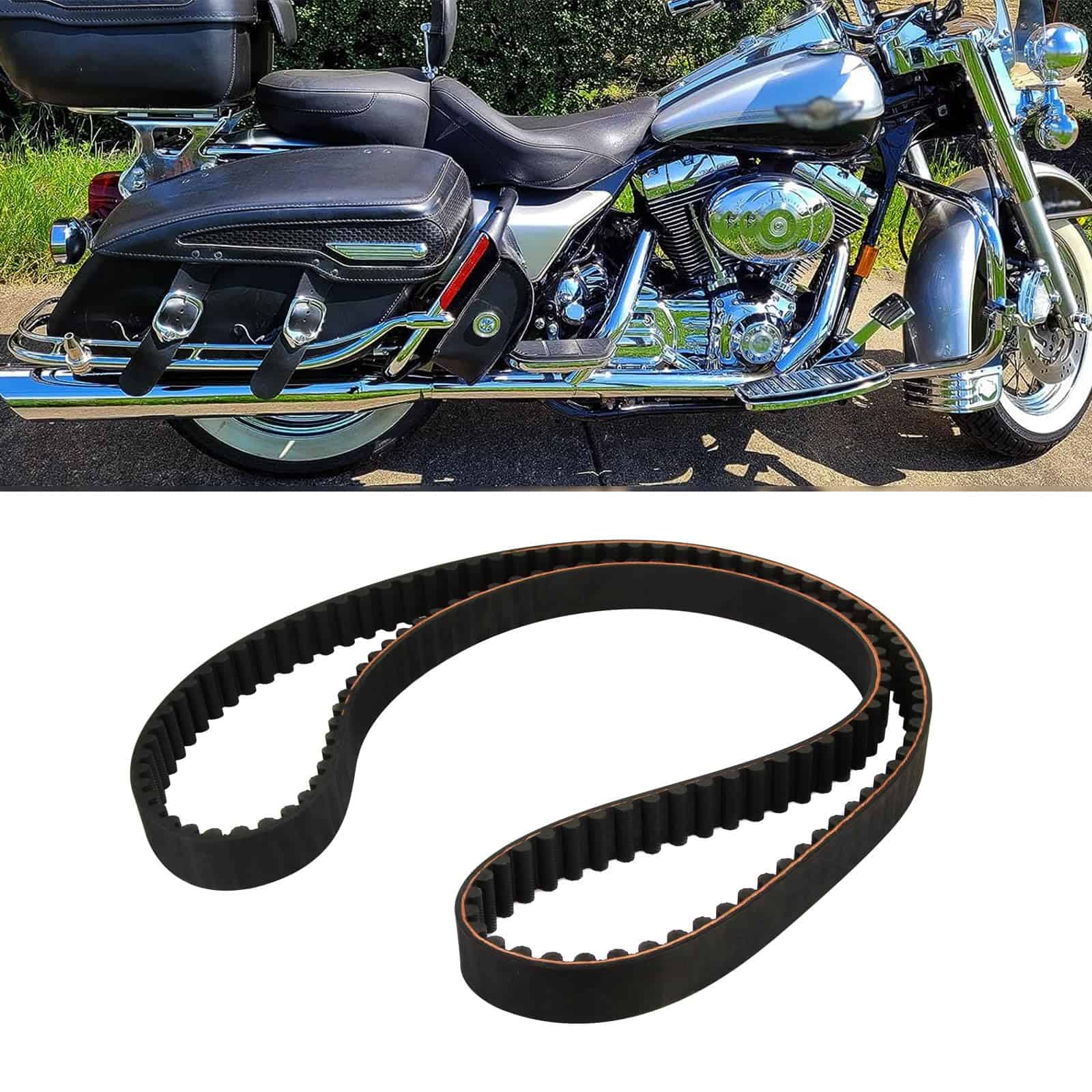 Correa de transmisión trasera de 139T 1-1/8" compatible con - Imagen 5