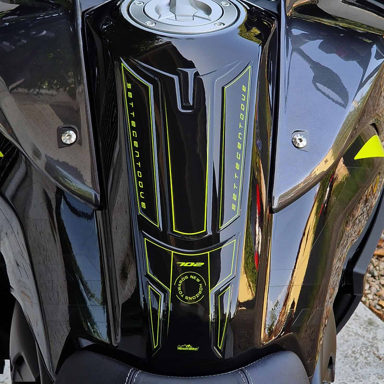 Calcomanías de Motocicleta 3D de Resina -en Italia