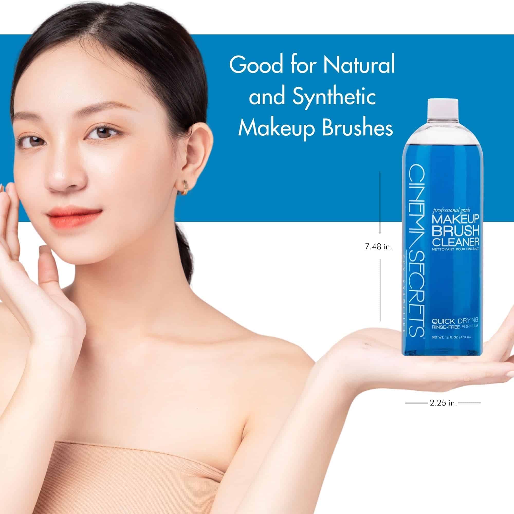 Combo de Solución y Spray Limpiador de Brochas de - Imagen 7