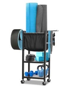 Estante de Almacenamiento de Gimnasio Doméstico