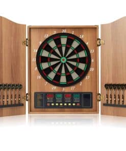 Tablero de Dardos Hanbramo, Set de Gabinete Decorativo de