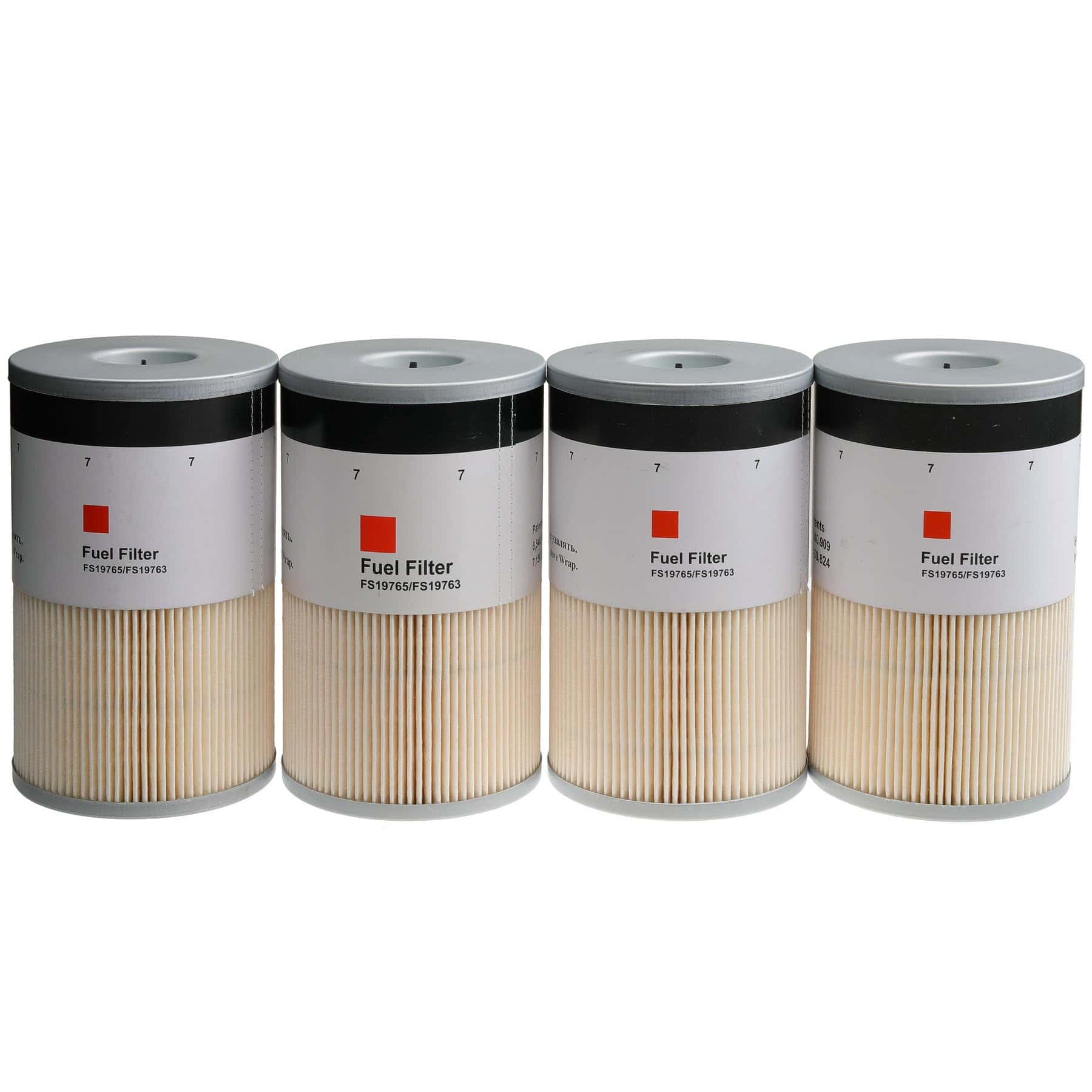 Paquete de 4 filtros de combustible separador de agua - Imagen 3