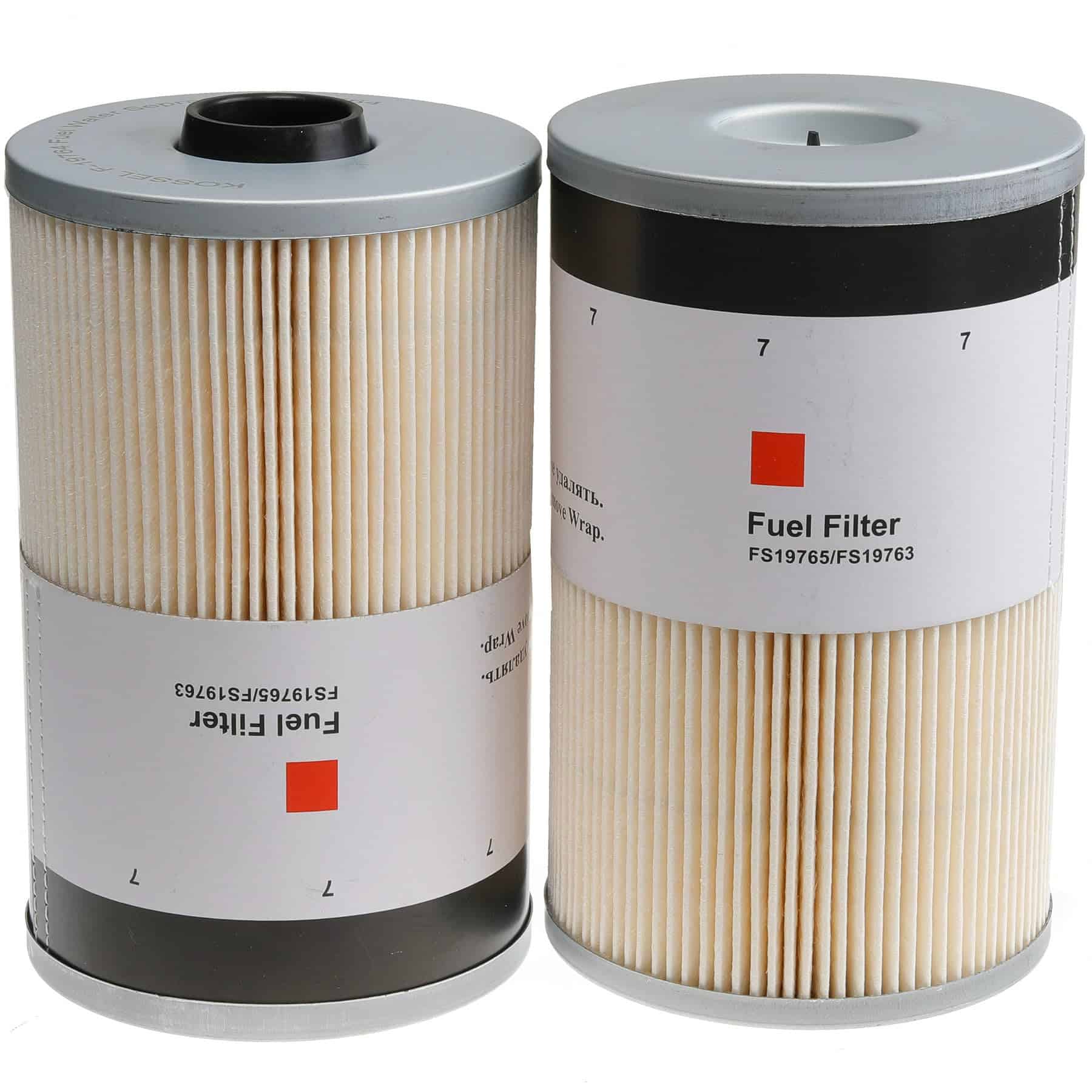 Paquete de 4 filtros de combustible separador de agua - Imagen 9