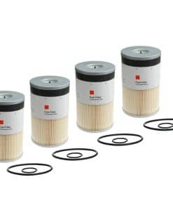 Paquete de 4 filtros de combustible separador de agua