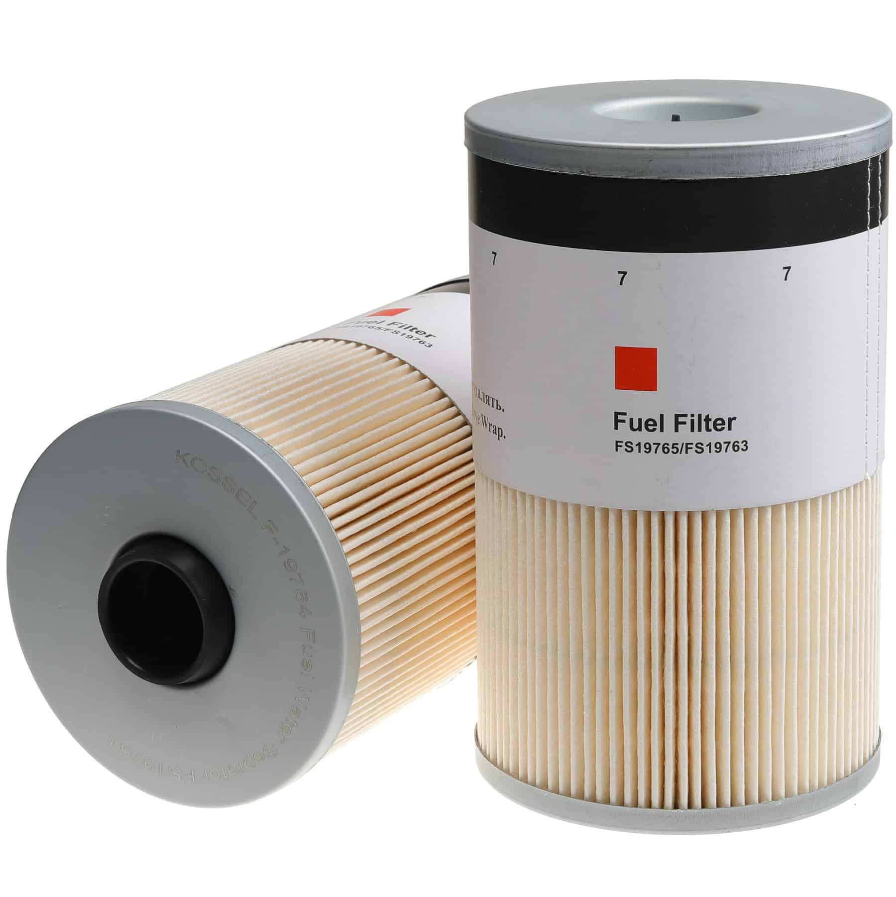 Paquete de 4 filtros de combustible separador de agua - Imagen 8