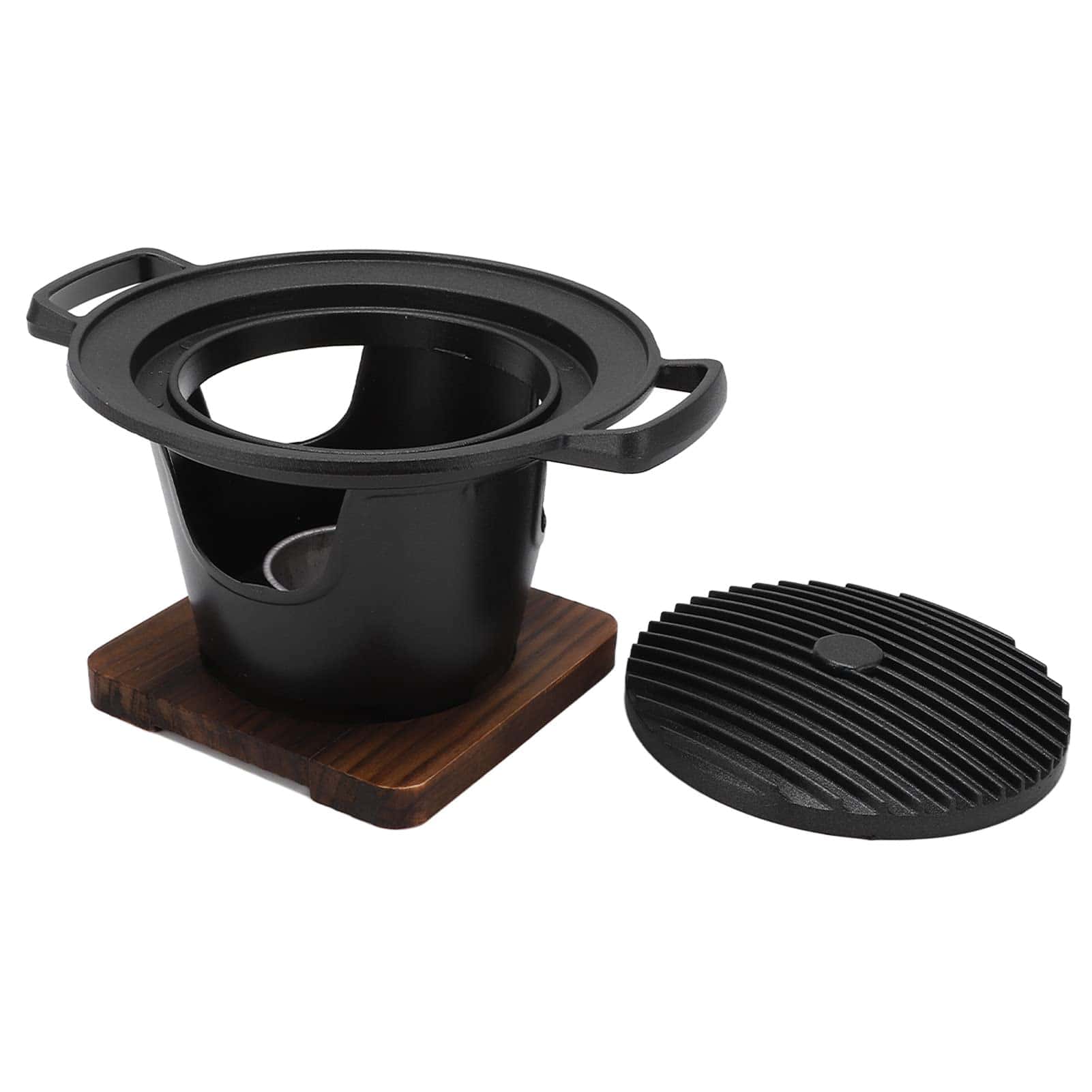 Mini Parrilla de Barbacoa, Parrilla Compacta Portátil de - Imagen 4