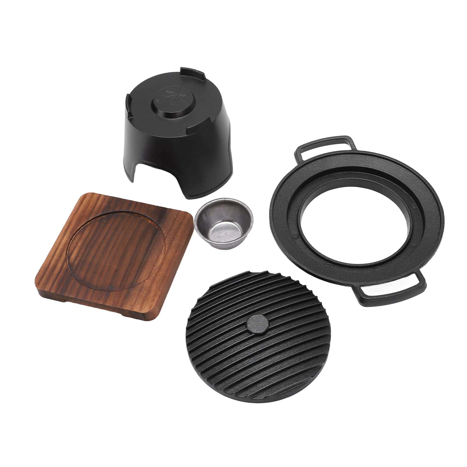 Mini Parrilla de Barbacoa, Parrilla Compacta Portátil de - Imagen 6