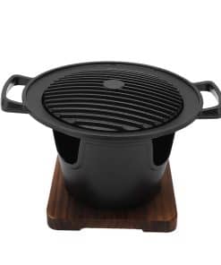 Mini Parrilla de Barbacoa, Parrilla Compacta Portátil de