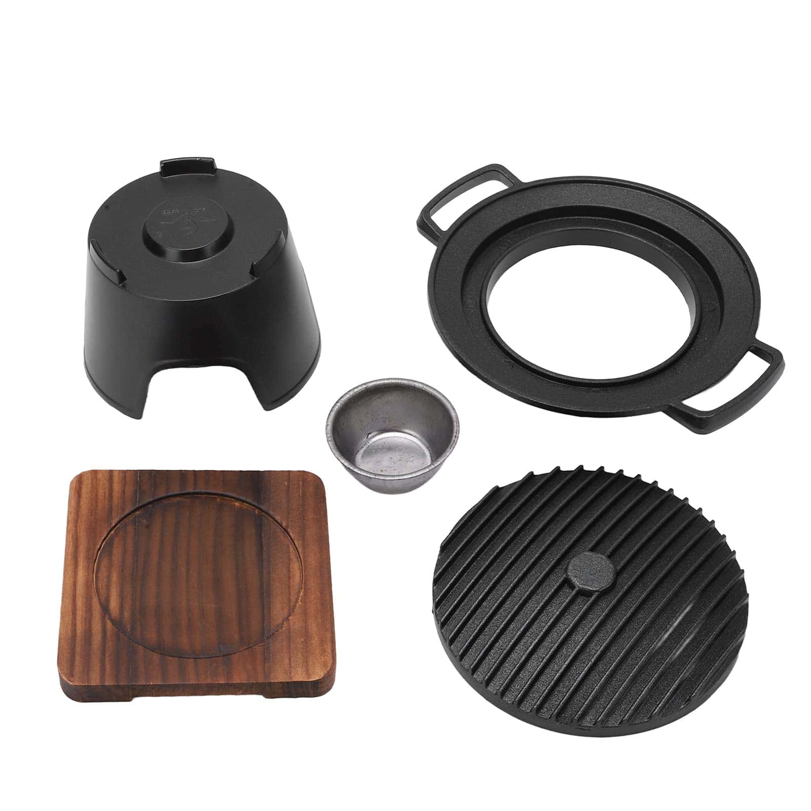 Mini Parrilla de Barbacoa, Parrilla Compacta Portátil de - Imagen 7