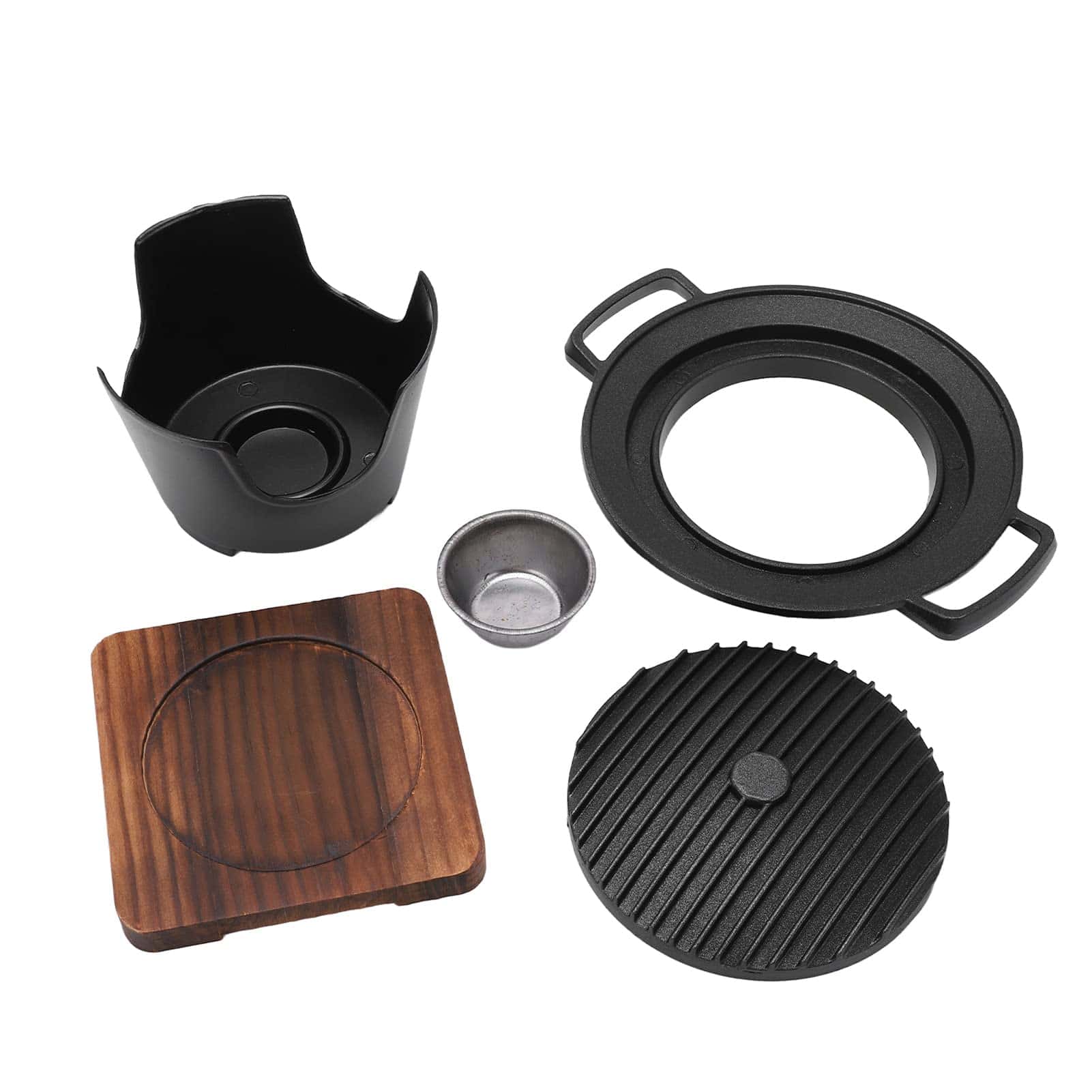 Mini Parrilla de Barbacoa, Parrilla Compacta Portátil de - Imagen 3