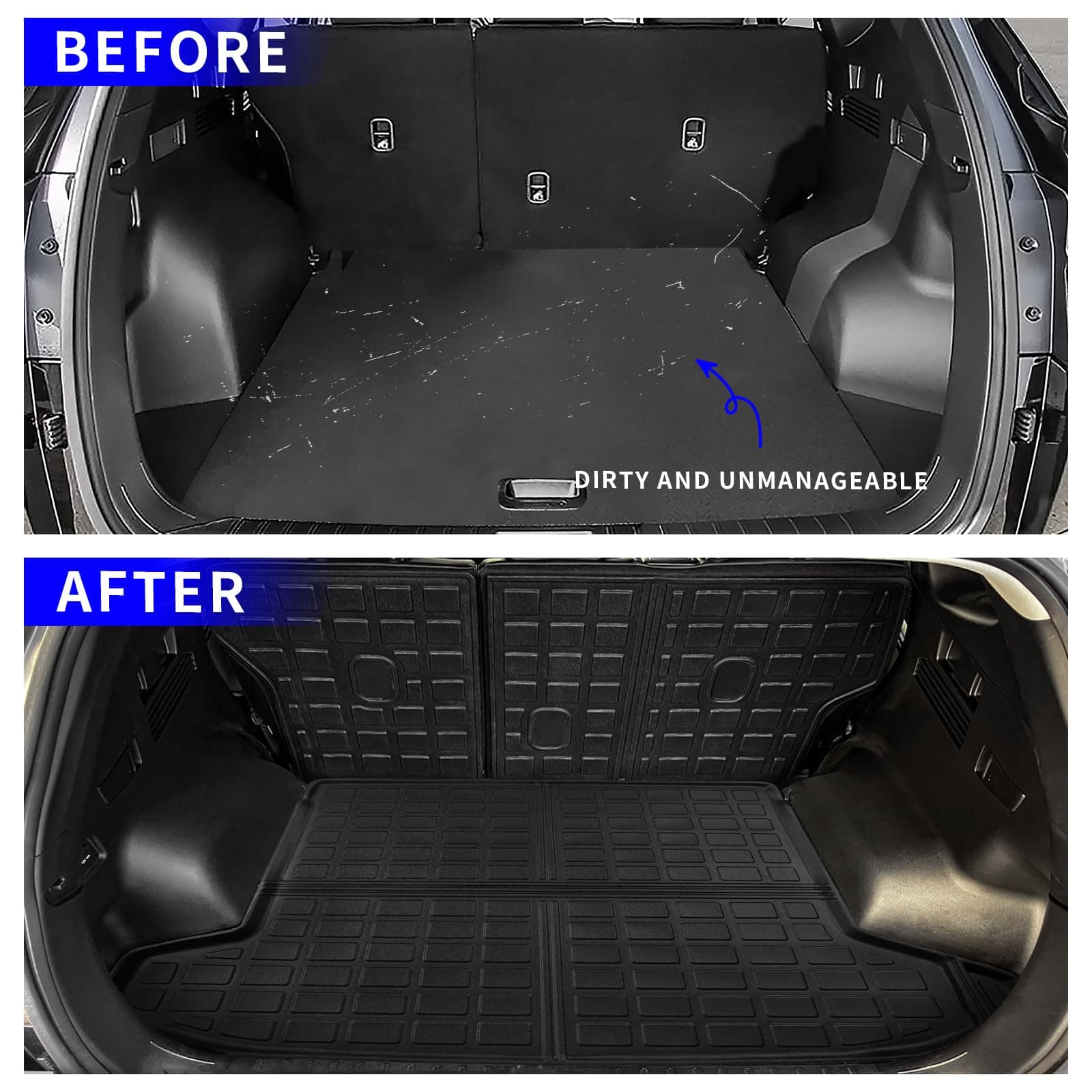 Tapetes Rongtaod Compatibles con Hyundai Tucson 2022-2025 - Imagen 3