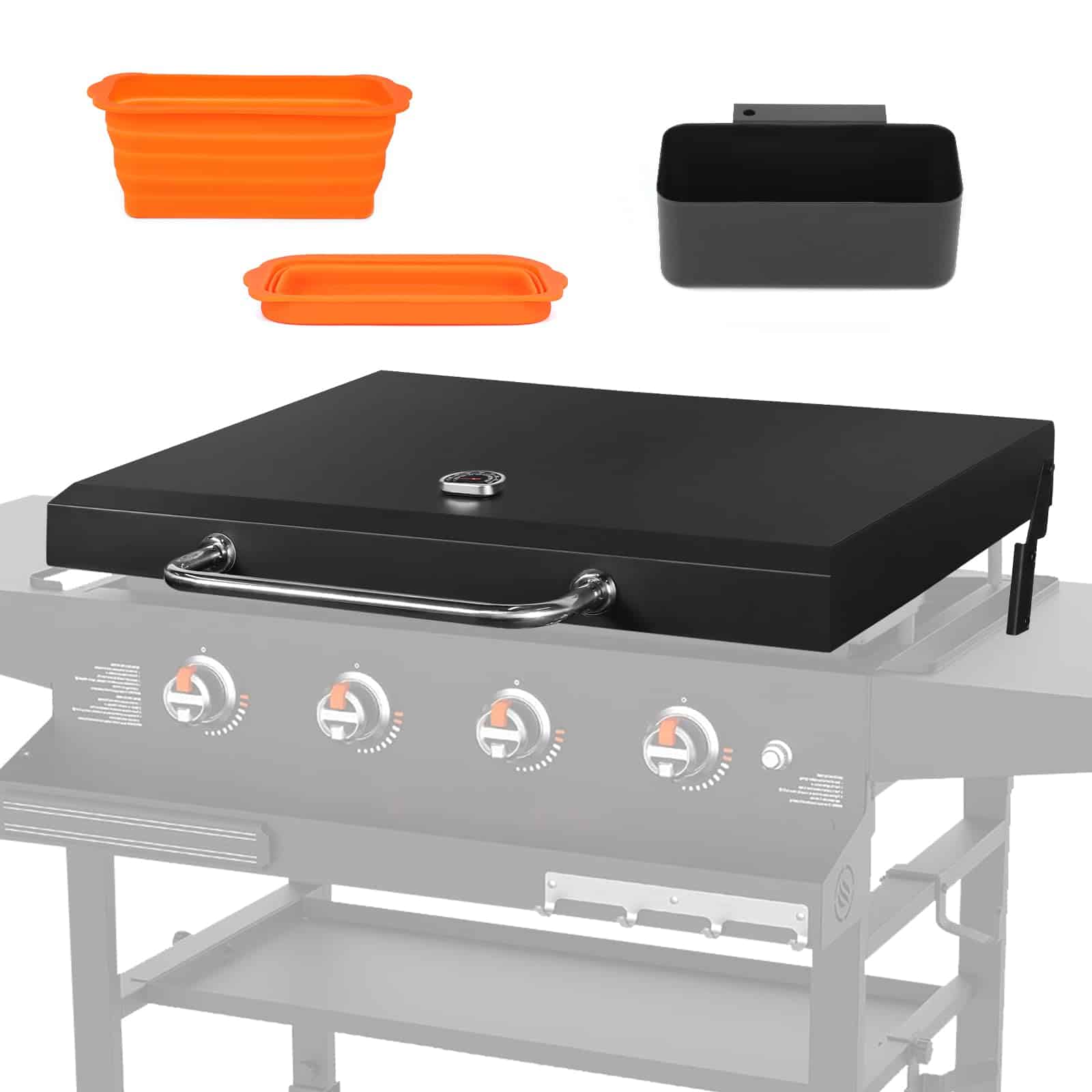 Tapa con bisagras para Blackstone Griddle, 36 pulgadas con
