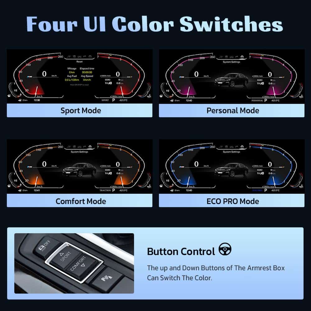 Tablero Digital de Repuesto para Medidor de Velocidad BMW - Imagen 4