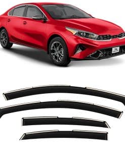 Voron Glass Deflectores de Lluvia Extra Durables en Canal