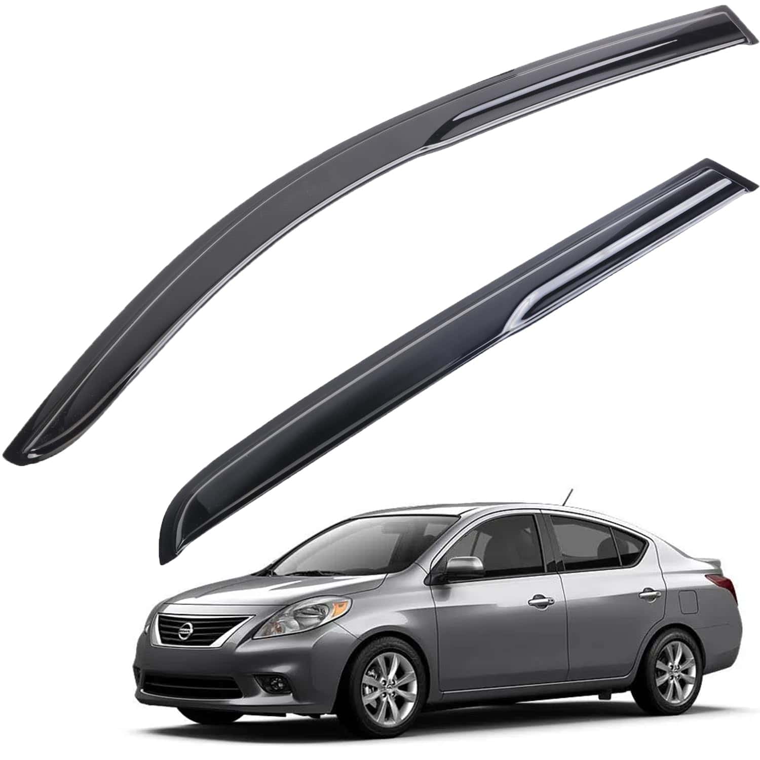 Deflectores de lluvia de viseras de ventanilla ECNEREFERR - Imagen 5