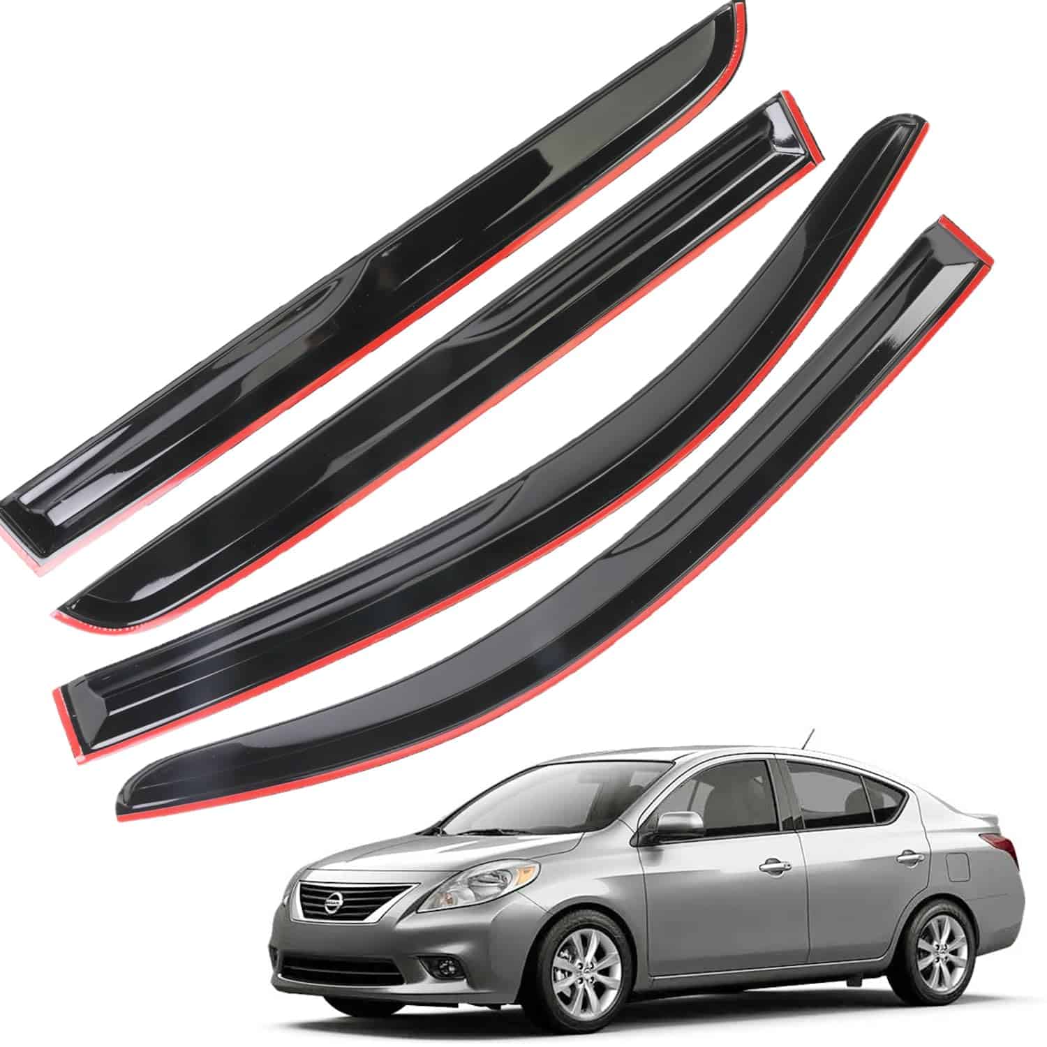 Deflectores de lluvia de viseras de ventanilla ECNEREFERR