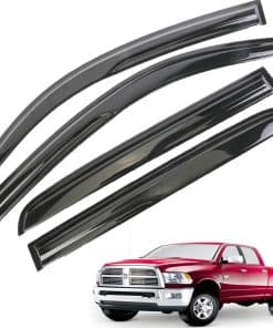 Deflectores de lluvia para ventanas ECNEREFERR para Ram