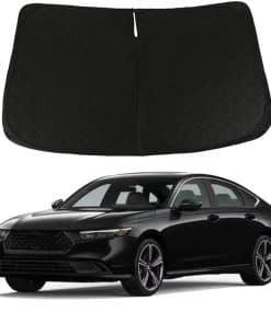 D-Lumina Protector Solar para Parabrisas - -Negro y Plateado