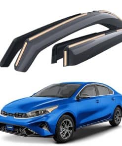 Deflectores de ventanas irrompibles -Humo Premium