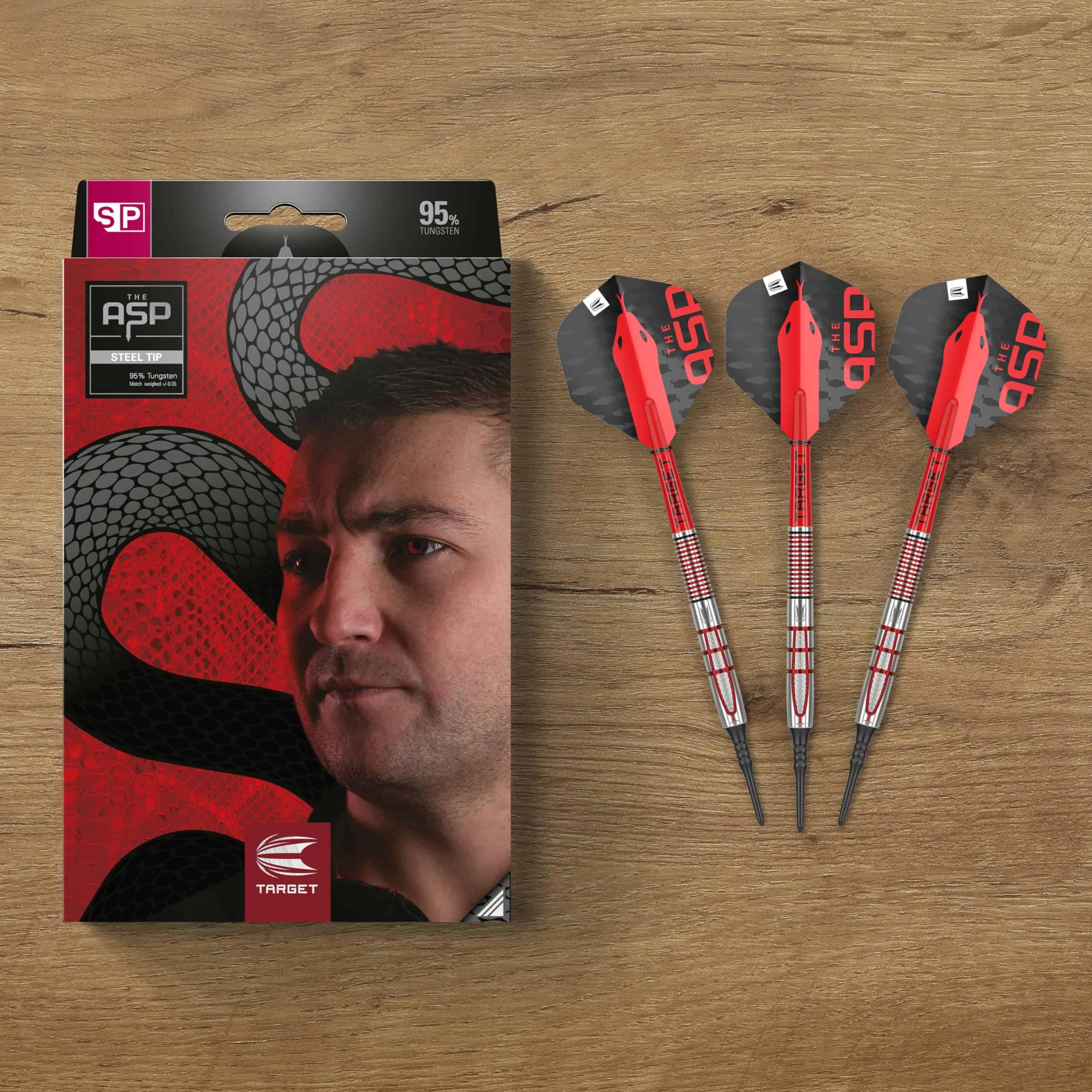 Juego de Dardos de Punta Suave Target Darts Nathan Aspinall - Imagen 7