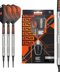 Set de Dardos de Punta Suave Target Darts Crux 10 18G 90%
