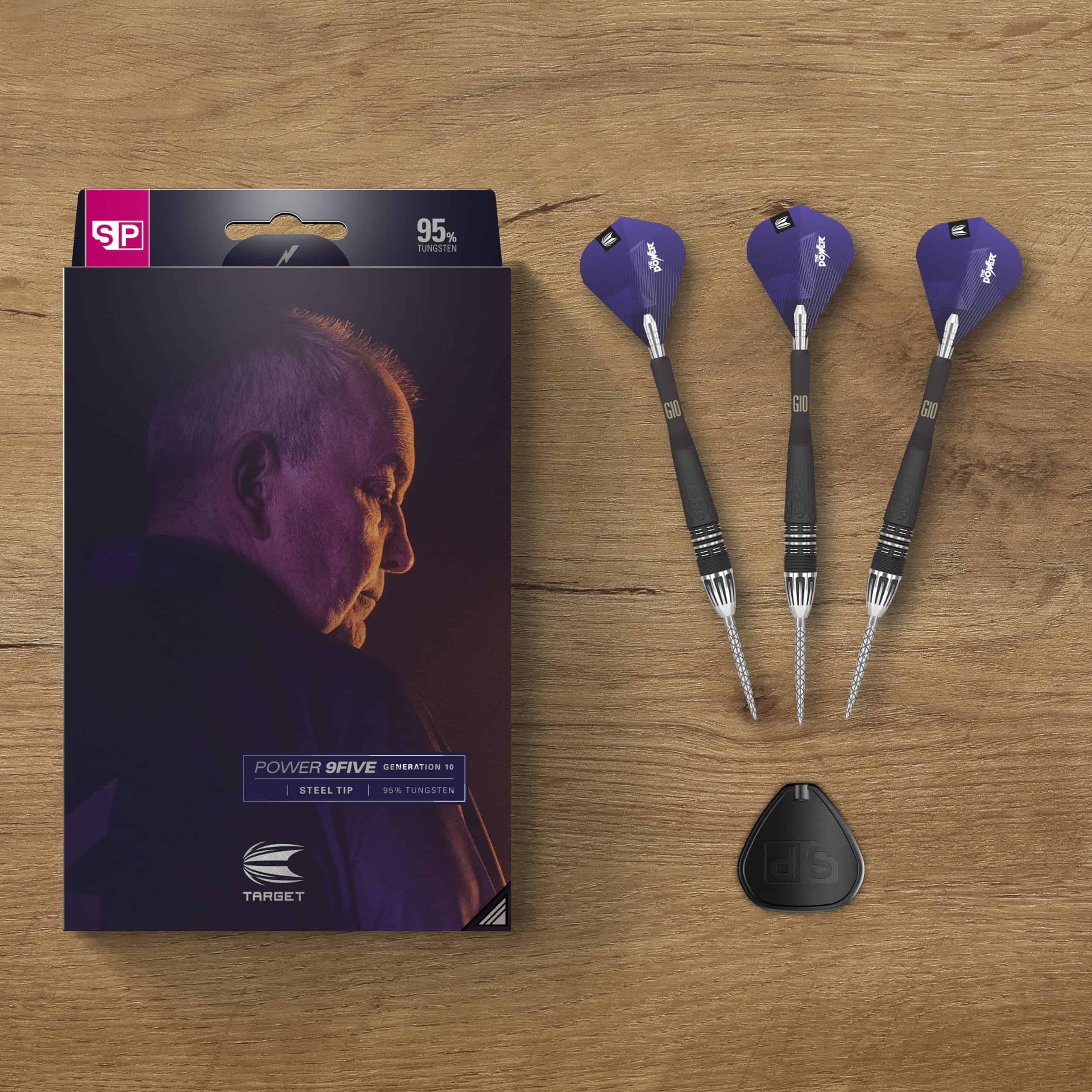 TARGET Dardos Phil Taylor Power 9-Five Gen 10 26G 95% - Imagen 7
