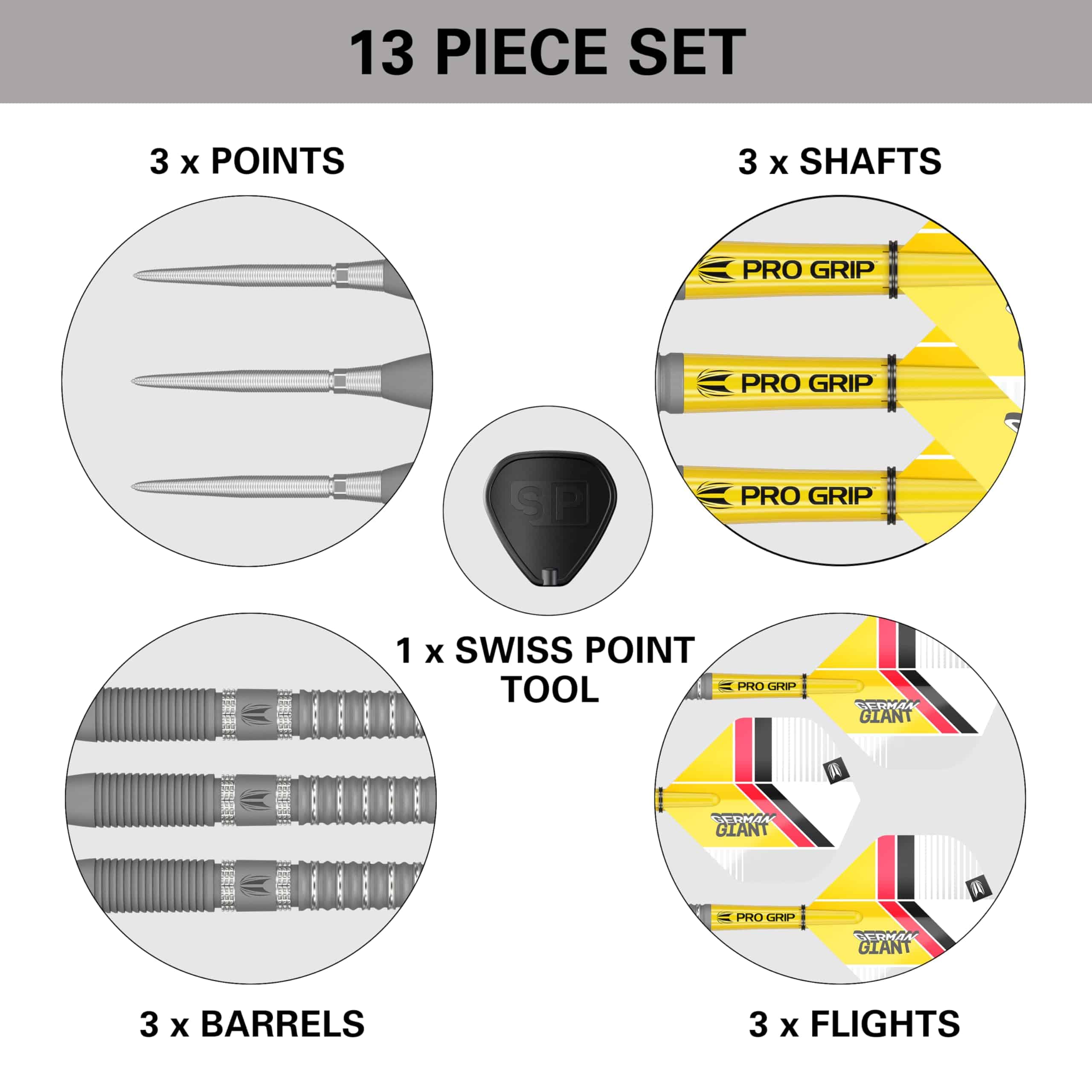 Set de Dardos Target Gabriel Clemens Gen 2 23G 90% - Imagen 6