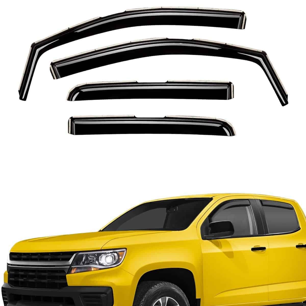 Deflectores de ventana extra duraderos para Chevrolet
